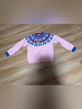Mini Boden Kids' Eleanor Fair Isle Sweater size 13-14yrs(XS)